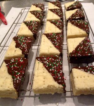 Vegan holiday shortbread!!  at Democracy* in Hamilton