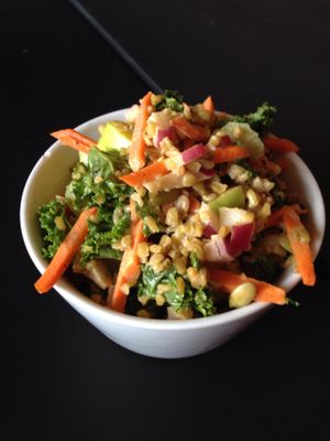 Specialty salad at Democracy* in Hamilton