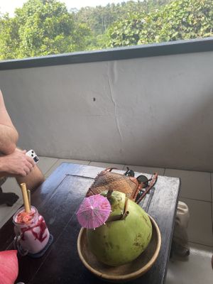   at Elephant Cafe in Ubud