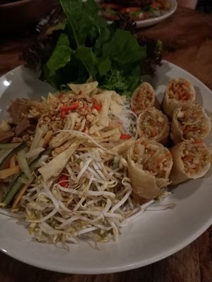 Bun Cha Gio at Elephant Cafe in Ubud