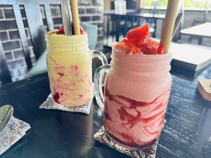   at Elephant Cafe in Ubud