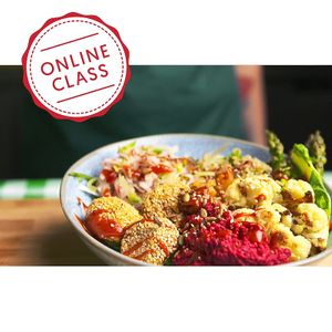 Learn to make delicious veggie and vegan dishes with our online classes: www.vegsoc.org/onlineclasses at Vegetarian Society Cookery School in Manchester