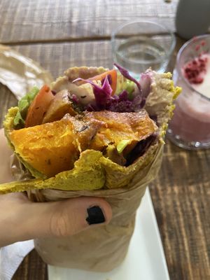 Close up, filled to the brim!  at Fern & Fika in Stockholm