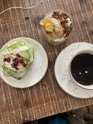 Breakfast combo   at Fern & Fika in Stockholm