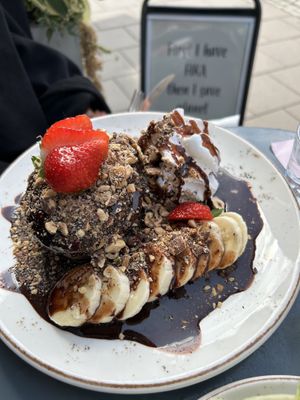 Gluten free Pancakes   at Fern & Fika in Stockholm