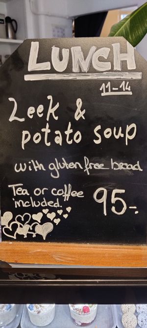 Today's lunch 2/4 at Fern & Fika in Stockholm