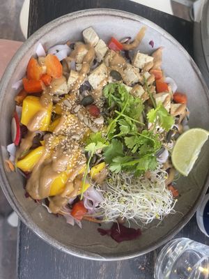 Rainbow bowl  at Fern & Fika in Stockholm