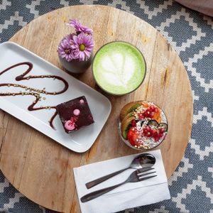 Fika, breakfast food.  at Fern & Fika in Stockholm