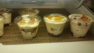 dessert at Native Foods Cafe in Falls Church