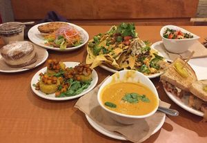 Ahh it was so good.   at Native Foods Cafe in Falls Church