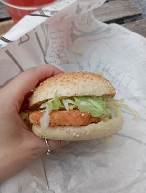 The pirates burger at Front Food in Linz