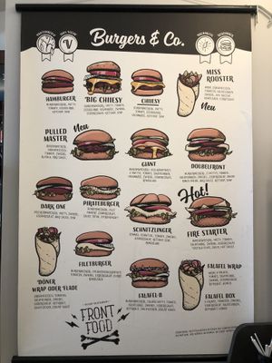 Wide variety  at Front Food in Linz