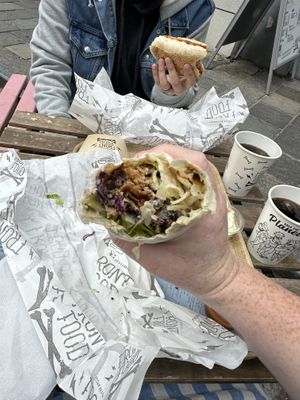 Doner wrap- WOW  at Front Food in Linz