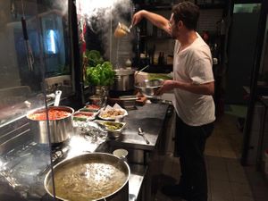 pasta at Maavar - Passage in Tel Aviv