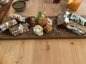 High-tea sweets: tastes allright. It lacked some taste. at GYS - Voorstraat in Utrecht