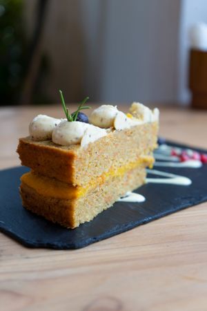 Carrot cake with chai frosting at GYS - Voorstraat in Utrecht