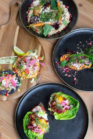 Lunch dishes at Gys at GYS - Voorstraat in Utrecht