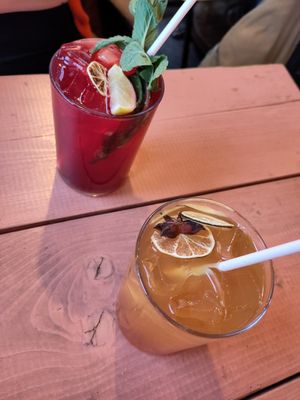 Home made lemonade at GYS - Voorstraat in Utrecht