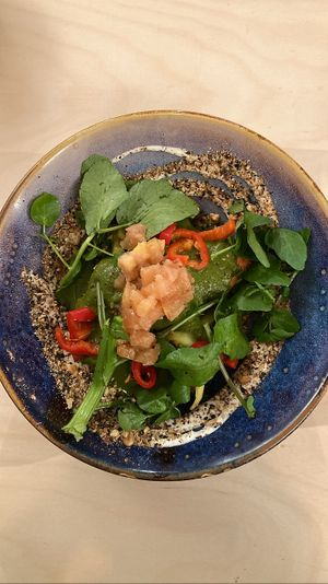 Indian paneer and Apple chutney   at GYS - Voorstraat in Utrecht