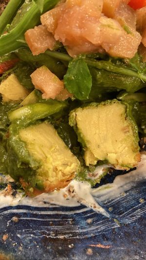 Indian paneer and Apple chutney   at GYS - Voorstraat in Utrecht