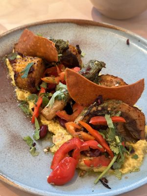 The Mexican Magic - one of the tasty mains   at GYS - Voorstraat in Utrecht