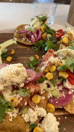 Mexican Tostadas  at GYS - Voorstraat in Utrecht