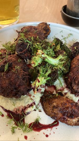 New menu item: Greek Kofte. Super delicious and balanced!  at GYS - Voorstraat in Utrecht