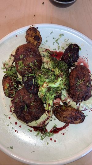 New menu item: Greek Kofte. Super delicious and balanced!  at GYS - Voorstraat in Utrecht