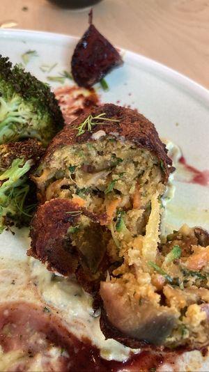 New menu item: Greek Kofte. Super delicious and balanced!  at GYS - Voorstraat in Utrecht