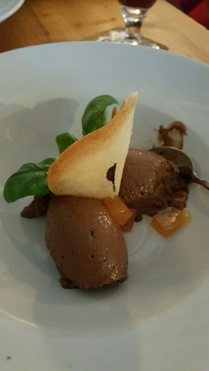 moorish chocolate mousse dessert at GYS - Voorstraat in Utrecht