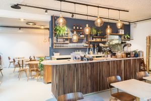 The bar at Gys Voorstraat at GYS - Voorstraat in Utrecht