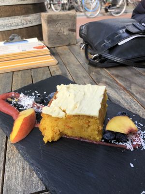 carrot cake w chai  at GYS - Voorstraat in Utrecht