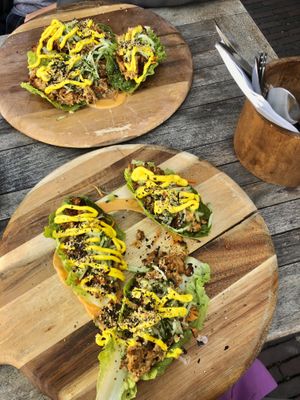 korean bulgogi bites  at GYS - Voorstraat in Utrecht