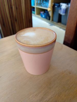 Flat white at GYS - Voorstraat in Utrecht