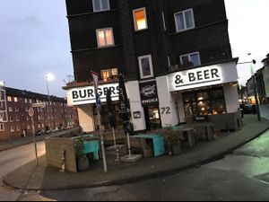 outside at Bang Bang Burgers and Beer in Gelsenkirchen
