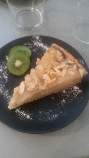 Delicious Almond cake at Greedy in Bordeaux