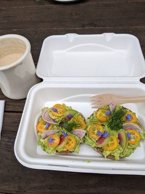 Avocado Toast 🥑 at Good Eden in New Orleans