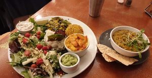 The sharing platter at Good Eden in New Orleans