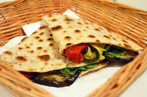 Vegetarian Piadina at Santapiadina in Lisbon