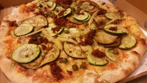 pizza! at Vegan Pizza in Warsaw