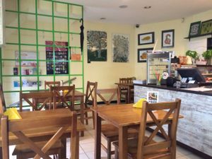 Inside at Vegan Pizza in Warsaw