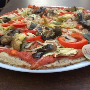 more pizza!  at Vegan Pizza in Warsaw