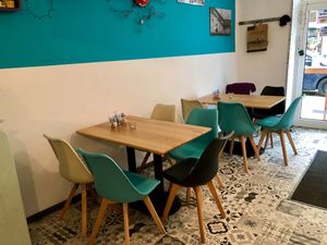 inside at Cafe Lebensgefuhl in Straubing