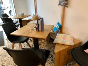 inside at Cafe Lebensgefuhl in Straubing