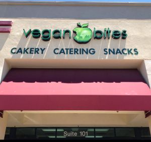 outside signage  at Veganbites - Eastern Ave in Las Vegas