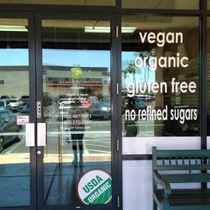 storefront window  at Veganbites - Eastern Ave in Las Vegas