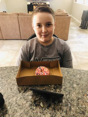 They’re donuts at Veganbites - Eastern Ave in Las Vegas