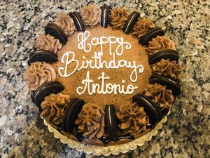 Oreo birthday cake at Veganbites - Eastern Ave in Las Vegas