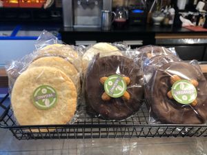 Vegan alfajores  at Marcopolo Freelife in Ushuaia