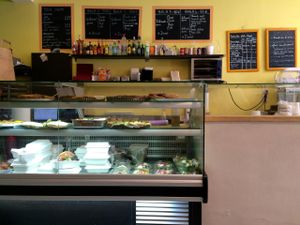 The counter at Le Balagan at Le Balagan in Marseille